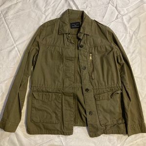 army green jacket